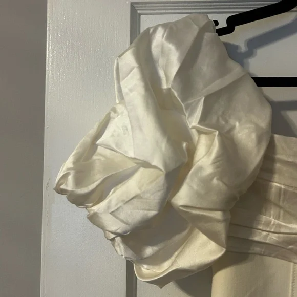 Cinq à Sept White Sleeve Mini Dress - Picture 5 of 5